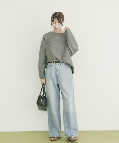 URBAN RESEARCH ITEMS / アーバンリサーチ アイテムズ ニット・セーター | 『洗濯可』クルーネックラグランニット | 詳細27