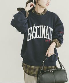 URBAN RESEARCH ITEMS / アーバンリサーチ アイテムズ ニット・セーター | 『洗濯可』スウェットライク刺繍ニット