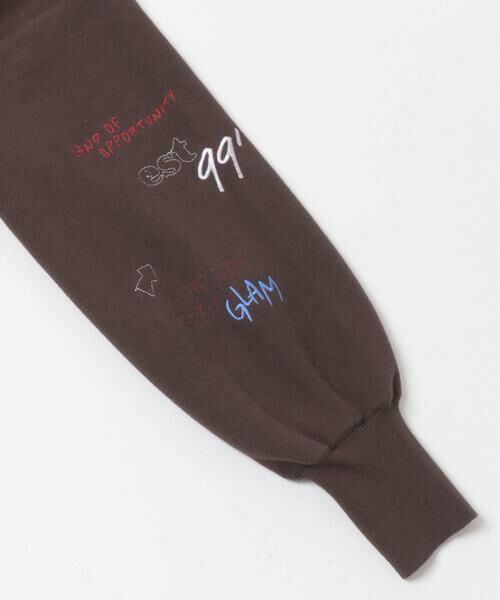 URBAN RESEARCH ITEMS / アーバンリサーチ アイテムズ ニット・セーター | 『洗濯可』スウェットライク刺繍ニット | 詳細8