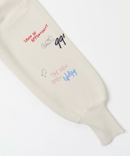 URBAN RESEARCH ITEMS / アーバンリサーチ アイテムズ ニット・セーター | 『洗濯可』スウェットライク刺繍ニット | 詳細24