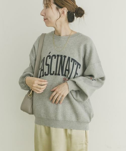 URBAN RESEARCH ITEMS / アーバンリサーチ アイテムズ ニット・セーター | 『洗濯可』スウェットライク刺繍ニット | 詳細25