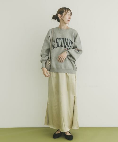 URBAN RESEARCH ITEMS / アーバンリサーチ アイテムズ ニット・セーター | 『洗濯可』スウェットライク刺繍ニット | 詳細27