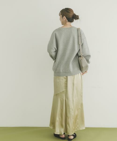 URBAN RESEARCH ITEMS / アーバンリサーチ アイテムズ ニット・セーター | 『洗濯可』スウェットライク刺繍ニット | 詳細28