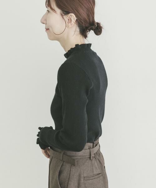 URBAN RESEARCH ITEMS / アーバンリサーチ アイテムズ ニット・セーター | フリルリブニット | 詳細17