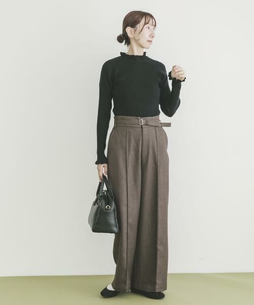 URBAN RESEARCH ITEMS / アーバンリサーチ アイテムズ ニット・セーター | フリルリブニット | 詳細19