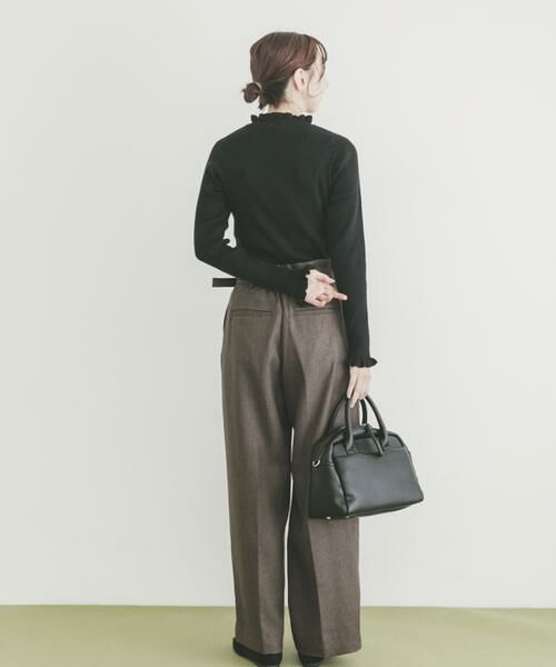 URBAN RESEARCH ITEMS / アーバンリサーチ アイテムズ ニット・セーター | フリルリブニット | 詳細21