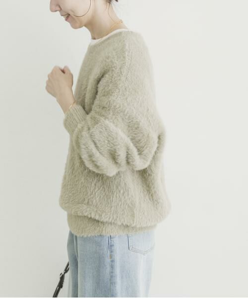URBAN RESEARCH ITEMS / アーバンリサーチ アイテムズ ニット・セーター | シャギービッグシルエットニット | 詳細19