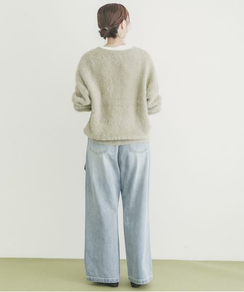 URBAN RESEARCH ITEMS / アーバンリサーチ アイテムズ ニット・セーター | シャギービッグシルエットニット | 詳細23