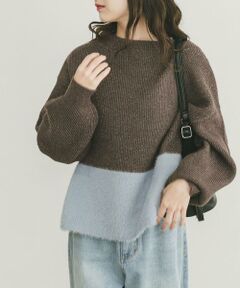 URBAN RESEARCH ITEMS / アーバンリサーチ アイテムズ ニット・セーター | フェザードッキングニット