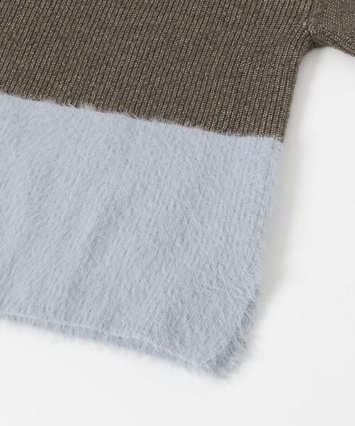URBAN RESEARCH ITEMS / アーバンリサーチ アイテムズ ニット・セーター | フェザードッキングニット | 詳細7