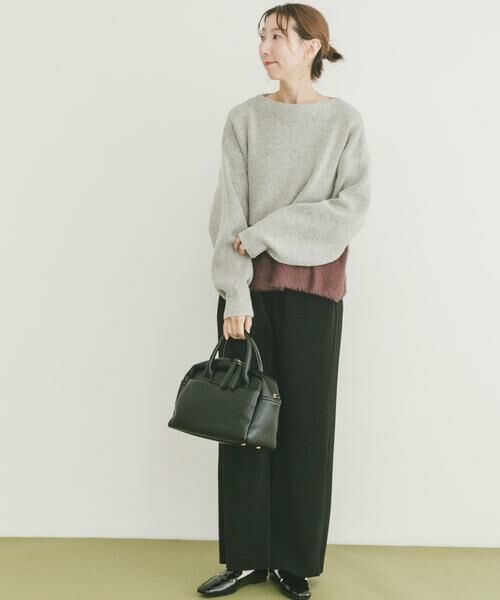 URBAN RESEARCH ITEMS / アーバンリサーチ アイテムズ ニット・セーター | フェザードッキングニット | 詳細11