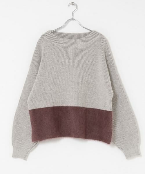 URBAN RESEARCH ITEMS / アーバンリサーチ アイテムズ ニット・セーター | フェザードッキングニット | 詳細13