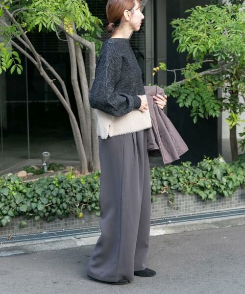 URBAN RESEARCH ITEMS / アーバンリサーチ アイテムズ ニット・セーター | フェザードッキングニット | 詳細19