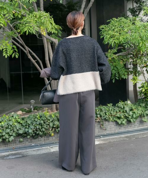 URBAN RESEARCH ITEMS / アーバンリサーチ アイテムズ ニット・セーター | フェザードッキングニット | 詳細20