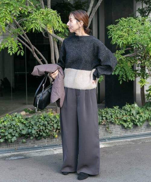 URBAN RESEARCH ITEMS / アーバンリサーチ アイテムズ ニット・セーター | フェザードッキングニット | 詳細21