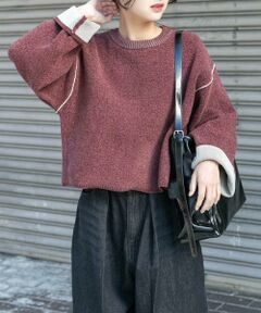 URBAN RESEARCH ITEMS / アーバンリサーチ アイテムズ ニット・セーター | 『洗濯可』ダブルフェイスモールニット