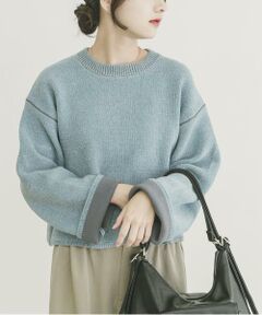 URBAN RESEARCH ITEMS / アーバンリサーチ アイテムズ ニット・セーター | 『洗濯可』ダブルフェイスモールニット