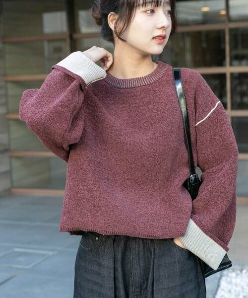 URBAN RESEARCH ITEMS / アーバンリサーチ アイテムズ ニット・セーター | 『洗濯可/毛玉防止』ダブルフェイスモールニット | 詳細3