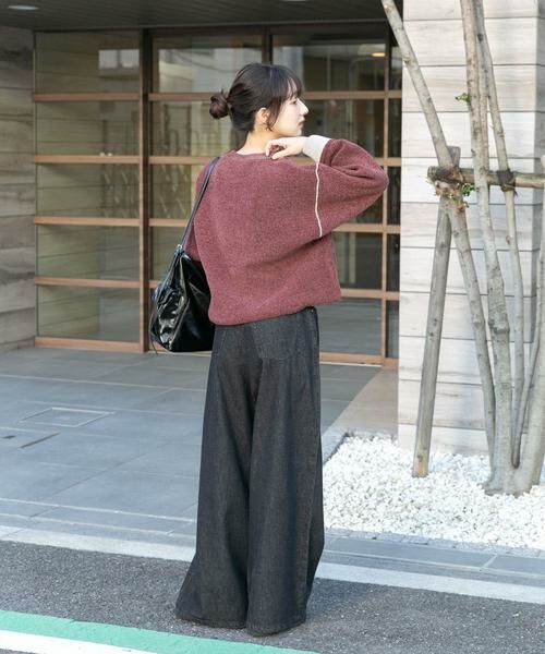 URBAN RESEARCH ITEMS / アーバンリサーチ アイテムズ ニット・セーター | 『洗濯可/毛玉防止』ダブルフェイスモールニット | 詳細5