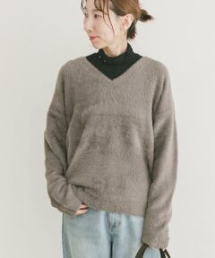 URBAN RESEARCH ITEMS / アーバンリサーチ アイテムズ ニット・セーター | ミニシャギーVネックニット