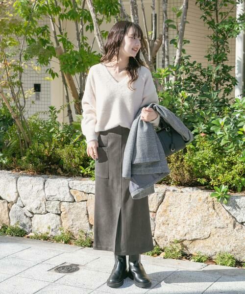 URBAN RESEARCH ITEMS / アーバンリサーチ アイテムズ ニット・セーター | ミニシャギーVネックニット | 詳細11