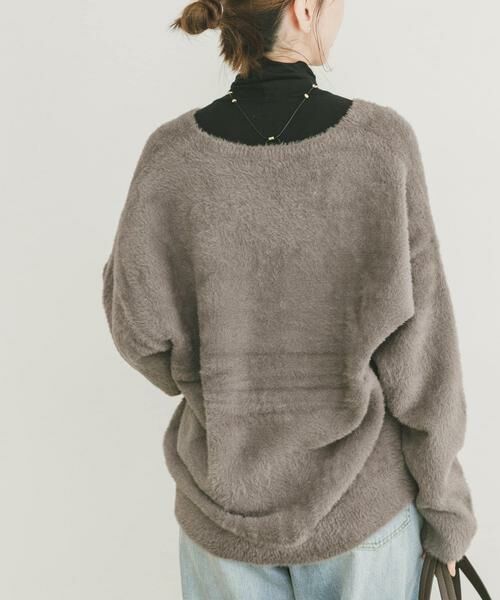 URBAN RESEARCH ITEMS / アーバンリサーチ アイテムズ ニット・セーター | ミニシャギーVネックニット | 詳細16