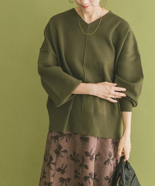 URBAN RESEARCH ITEMS / アーバンリサーチ アイテムズ ニット・セーター | Vネックニットプルオーバー | 詳細13