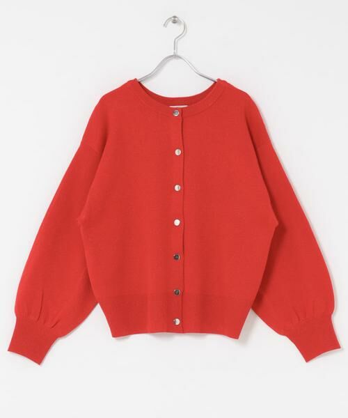 URBAN RESEARCH ITEMS / アーバンリサーチ アイテムズ カーディガン・ボレロ | ドットボタンラメニットカーディガン | 詳細6
