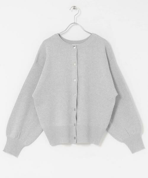 URBAN RESEARCH ITEMS / アーバンリサーチ アイテムズ カーディガン・ボレロ | ドットボタンラメニットカーディガン | 詳細23