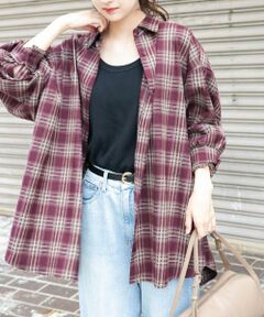 URBAN RESEARCH ITEMS / アーバンリサーチ アイテムズ シャツ・ブラウス | 起毛チェックルーズシャツ