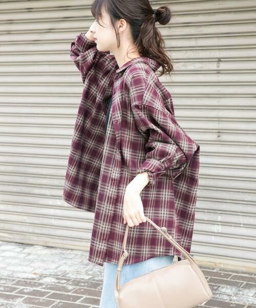 URBAN RESEARCH ITEMS / アーバンリサーチ アイテムズ シャツ・ブラウス | 起毛チェックルーズシャツ | 詳細2