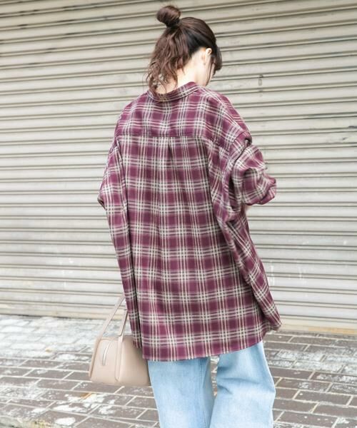 URBAN RESEARCH ITEMS / アーバンリサーチ アイテムズ シャツ・ブラウス | 起毛チェックルーズシャツ | 詳細3