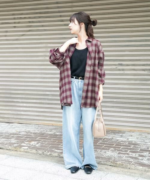 URBAN RESEARCH ITEMS / アーバンリサーチ アイテムズ シャツ・ブラウス | 起毛チェックルーズシャツ | 詳細5