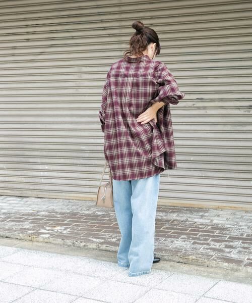 URBAN RESEARCH ITEMS / アーバンリサーチ アイテムズ シャツ・ブラウス | 起毛チェックルーズシャツ | 詳細7