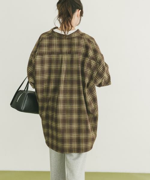 URBAN RESEARCH ITEMS / アーバンリサーチ アイテムズ シャツ・ブラウス | 起毛チェックルーズシャツ | 詳細13