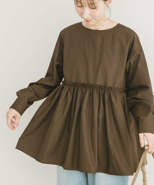 URBAN RESEARCH ITEMS / アーバンリサーチ アイテムズ シャツ・ブラウス | ウエストギャザーブラウス | 詳細1