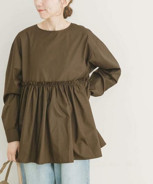 URBAN RESEARCH ITEMS / アーバンリサーチ アイテムズ シャツ・ブラウス | ウエストギャザーブラウス | 詳細2
