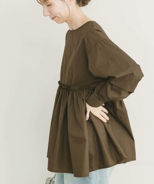URBAN RESEARCH ITEMS / アーバンリサーチ アイテムズ シャツ・ブラウス | ウエストギャザーブラウス | 詳細3