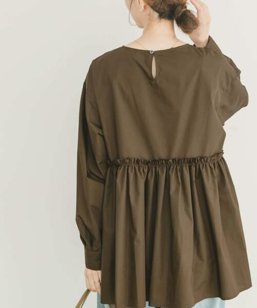 URBAN RESEARCH ITEMS / アーバンリサーチ アイテムズ シャツ・ブラウス | ウエストギャザーブラウス | 詳細4