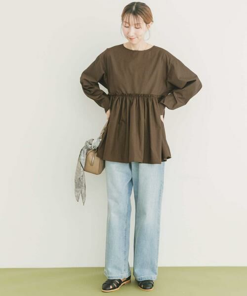 URBAN RESEARCH ITEMS / アーバンリサーチ アイテムズ シャツ・ブラウス | ウエストギャザーブラウス | 詳細5