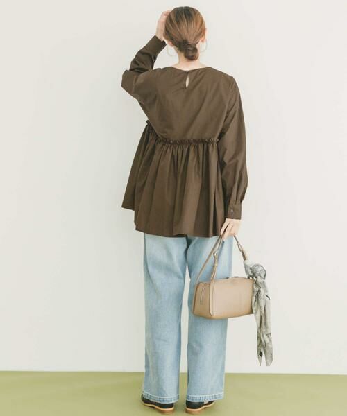 URBAN RESEARCH ITEMS / アーバンリサーチ アイテムズ シャツ・ブラウス | ウエストギャザーブラウス | 詳細6