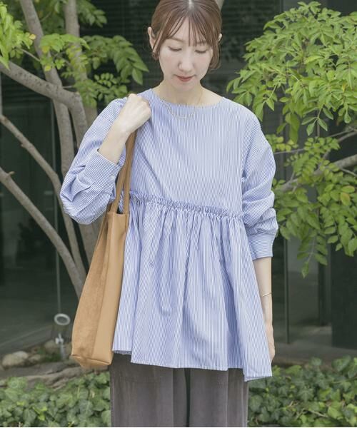 URBAN RESEARCH ITEMS / アーバンリサーチ アイテムズ シャツ・ブラウス | ウエストギャザーブラウス | 詳細16