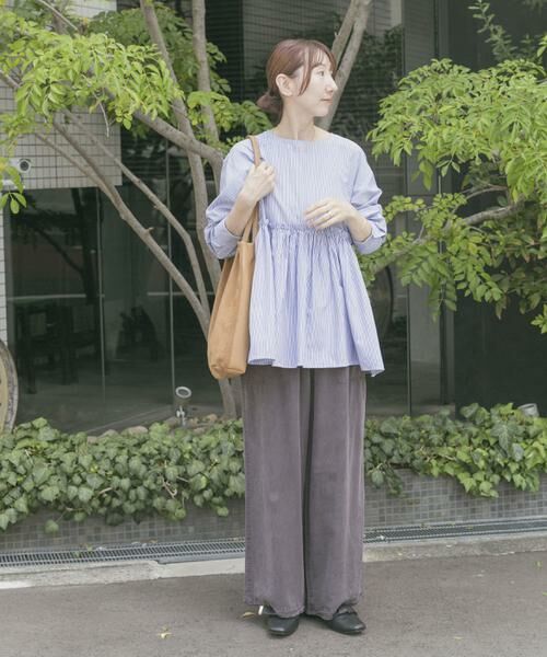 URBAN RESEARCH ITEMS / アーバンリサーチ アイテムズ シャツ・ブラウス | ウエストギャザーブラウス | 詳細19