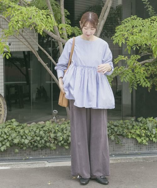 URBAN RESEARCH ITEMS / アーバンリサーチ アイテムズ シャツ・ブラウス | ウエストギャザーブラウス | 詳細20