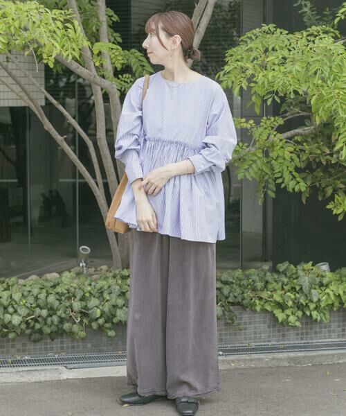 URBAN RESEARCH ITEMS / アーバンリサーチ アイテムズ シャツ・ブラウス | ウエストギャザーブラウス | 詳細21