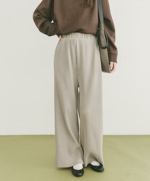 URBAN RESEARCH ITEMS / アーバンリサーチ アイテムズ その他パンツ | プリーツシャーリングパンツ | 詳細17