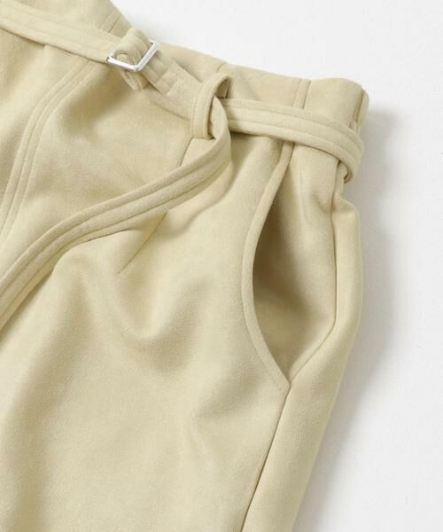 URBAN RESEARCH ITEMS / アーバンリサーチ アイテムズ スカート | 『イージーケア』ベルト付きフェイクスエードスカート | 詳細9