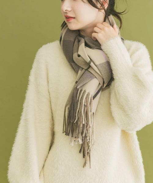 URBAN RESEARCH ITEMS / アーバンリサーチ アイテムズ マフラー・ショール・スヌード・ストール | チェックストール | 詳細4