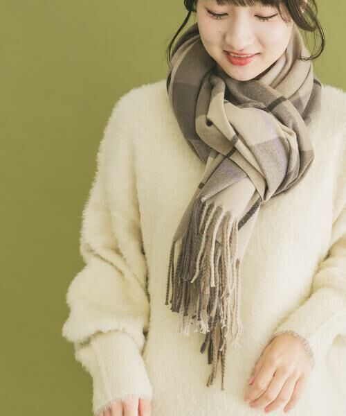 URBAN RESEARCH ITEMS / アーバンリサーチ アイテムズ マフラー・ショール・スヌード・ストール | チェックストール | 詳細5