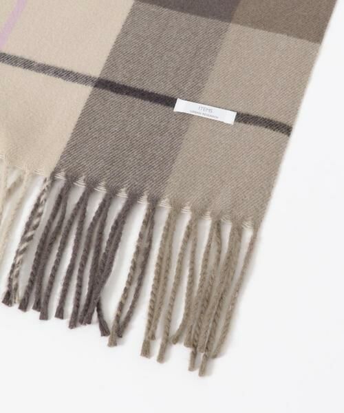 URBAN RESEARCH ITEMS / アーバンリサーチ アイテムズ マフラー・ショール・スヌード・ストール | チェックストール | 詳細6